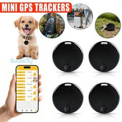 For IOS Android 4Pcs Bluetooth GPS Smart Tag Air Key Pet Finder Tracker Locator