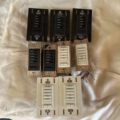 Lot of 4 – LUTRON Homeworks 6 Button with R/L ST-NB-NONE