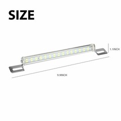 Universal License Plate LED Back Up Light Car SUV Truck RV 6000K Super White 12V