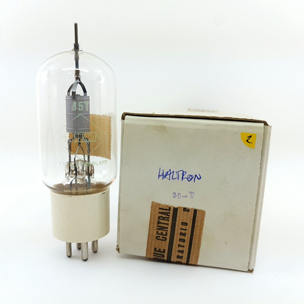 1 X 35T HALTRON TUBE. 1950s BRITISH PROD. two. CB403