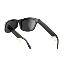 WeariQ Smart UV400 Polarized Bluetooth Sunglasses, IPX4 Waterproof, Touch Contr…