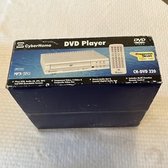 Cyberhome CH-DVD 320 Progressive Scan DVD Player MP3 JPG 2004 Vintage Sealed