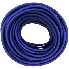 50′ feet OFC 12 Gauge AWG BLUE/BLACK Oxygen Free Speaker Wire Car Home Audio