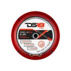 DS18 PRO-X5M Car Speaker 5.25″ Midrange Loudspeaker 300W 8 Ohms (1 Speaker)