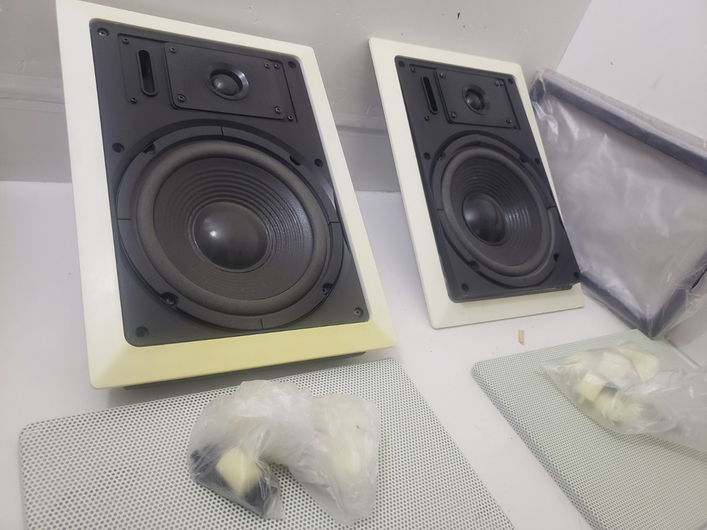 (2) RADIO SHACK 40-1366 Flush Mount Speakers • 2way 50w • Brand New Condition