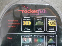 Rocketfish 24k Gold Plated HD High Speed HDMI Cable High Quality 4 ft
