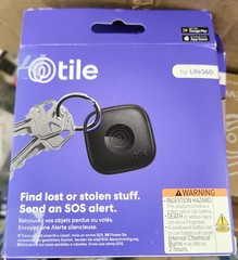 Life360 Tile Mate: Bluetooth Tracker for Apple iOS & Android Devices Open box