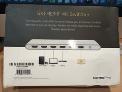KanexPro 5X1 HDMI 4K Switcher 4K@60Hz UHD SW-HD20-5x14K HDCP 2.2 1080p