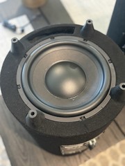 Dual (2) OSD Audio Nero Tubebass10 powered subwoofer (s) cylindrical