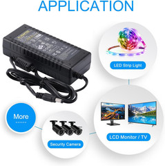 12V 6A Power Supply Adapter – AC Adapter 100-240V 50 60HZ DC 12 Volt 6A 72W Powe
