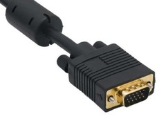 DVI-A Male to VGA HD15 Male Analog Video Cable – 3ft / 6ft / 10ft / 15ft