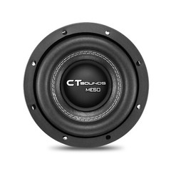 CT Sounds MESO-6.5-D4 800 Watt Max Power 6.5 Inch Car Subwoofer – Dual 4 Ohm
