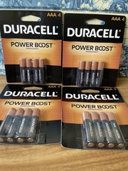 Duracell Power Boost AAA Alkaline 16 Batteries. New In Pkg. Free Shipping