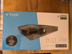 TiVo Bolt Vox 500GB TCD849500V 4k Ultra HD NEW Open Box