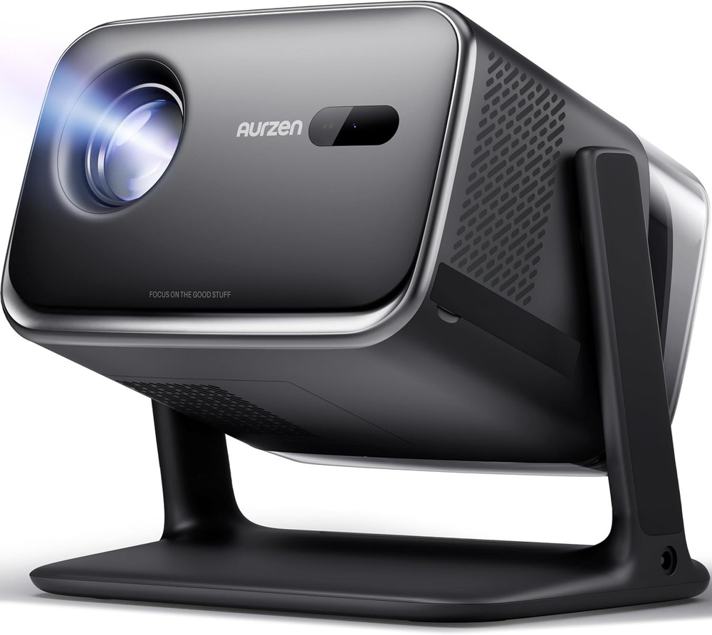 Aurzen mini Google TV Netflix 4K Home Theater Projector Dolby Bluetooth 5G WiFi
