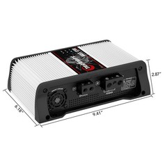 Taramps Bass 1200 1 Ohms Monoblock Amplifier 1200 Watts Rms 1 Channel 14.4VDC