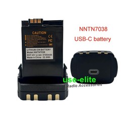 Li-ion Battery 3100mAh W/ USB-C For NNTN7038 APX6000 APX7000 APX6000XE APX7000XE