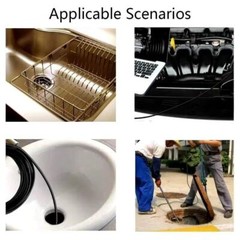 6LED USB Snake Endoscope Borescope HD Inspection Camera For Android Type C Lot