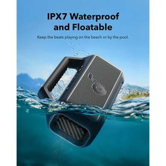 Soundcore Boom 2 Outdoor Speaker LED Portable Subwoofer BassUp 2.0 IPX7|Refurb