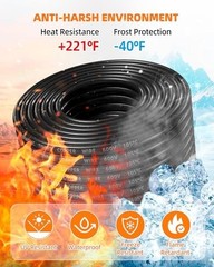 CONEPY 18 Gauge 4 Conductor Tinned Copper Wire 50FT for Automotive RV Marine