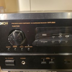 Denon AVR-2800 AV Surround Receiver 5.2 Vintage Working