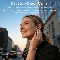 TOZO NC9 Wireless Earbuds with Hybrid ANC-Modes, IPX8 Waterproof, Refurbished