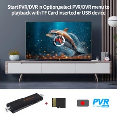 GTMEDIA ATSC 3.0/1.0 NextGen TV Tuner Stick DVR over-the-air 4K OTA Signal Meter