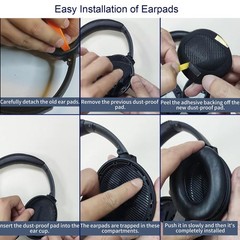 QC35 Ear Pads – Replacement Earpads for Bose QuietComfort 35 II and QC35 Head…