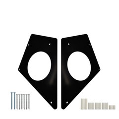 Steel Speaker Roof Mounts -Fits most 6.5″SPEAKERS 1SET For 17-24 Can Am Defender