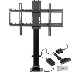 VEVOR Motorized TV Lift Stand for 32-65″ TVs Adjustable 28.7″-64.2″ w/ Remote