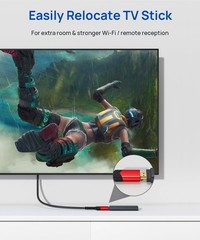 10FT Red HDMI Extension Cord – High-Speed Connectivity for Devices and Displays