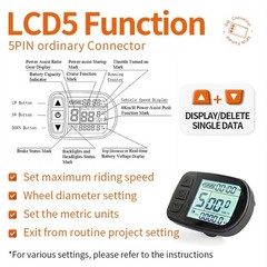 Ebike KT Controller 36V/48V 30A 35A 50A + LCD Display Kit for 1000W-3000W Motor