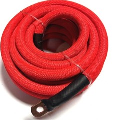 Braided Snakeskin Sleeving Copper Stranded Power Wire Multi Length/Color LOT