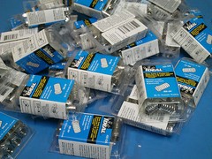 20 pcs RG-59 , Coax Cable F-Connector, IDEAL, 85-036, Crimp-on Style