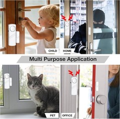 Portable 90dB Door and Window Alarm Set – Ultimate Protection 5 Pack