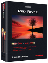 AudioQuest Red River XLR – 1.0 Meter Pair – Brand New – Authorized Dealer