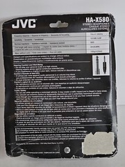 JVC HA-X580 Stereo Headphones 107dB 7Hz-21000Hz 32 Ohms Cord Length 9.84 ft New