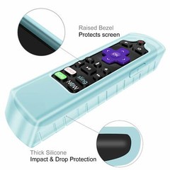Remote Case For Roku Express 3900/ Express+ 3910 Remote Anti-Slip Silicone Cover