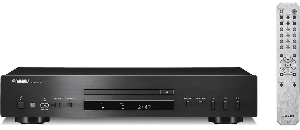 Yamaha CD-S303 CD Player Pure Direct USB MP3 FLAC 192kHz DAC