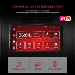 Android Car Radio Autoradio 2+32G 2 Din 9inch WIFI GPS Audio Multimedia Player