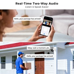 Hiseeu 10CH NVR 3MP 2.4G/5G WIFI Outdoor Audio Security Camera System CCTV HDD