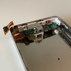 Headphone Jack Hold Switch Backplate for Apple iPod Classic 4th Generation 40gb