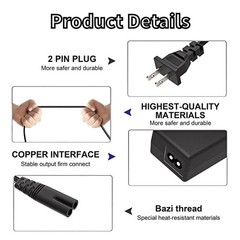 20V AC Adapter For CRAFTSMAN V20 12″ Velocity Fan CMXEFXA511214A CMXEFXA511214