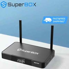 SuperBox S6 Pro Android TV Box – No Fees – Authorized Distributor – Fast Ship!