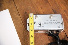 Vintage Archer VCR-TV-FM Radio Variable Amplifier 15-1113A Coax UHF VHF