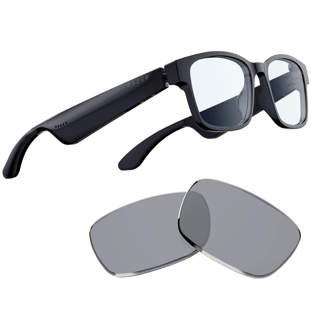 Razer Anzu Smart Glasses Rectangle Small/Medium Bluetooth Audio Blue Light