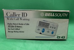 BellSouth Model CI 43 Caller ID W/Call Waiting 90 Caller ID Memory – New in Box