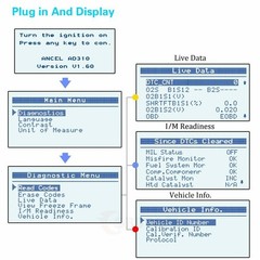 ANCEL AD310 Classic Enhanced Universal OBD II Scanner Car Engine Fault Code Read