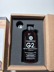 Groove Washer Record Cleaning Kit + 8oz refill bottle-USA Made-Brand New