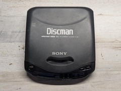 Sony Discman D-141 Portable CD Player Mega Bass 1bit DAC AVLS Dark Gray Compact